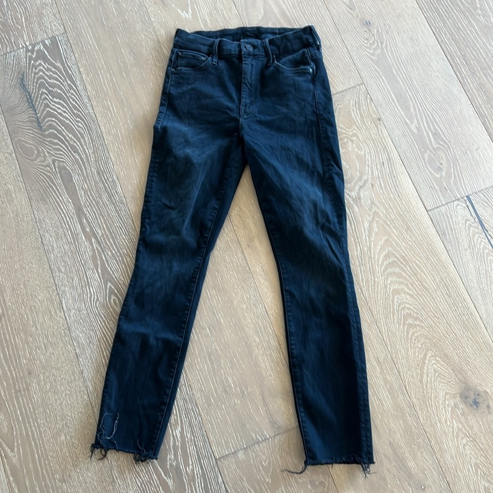 MOTHER black jeans